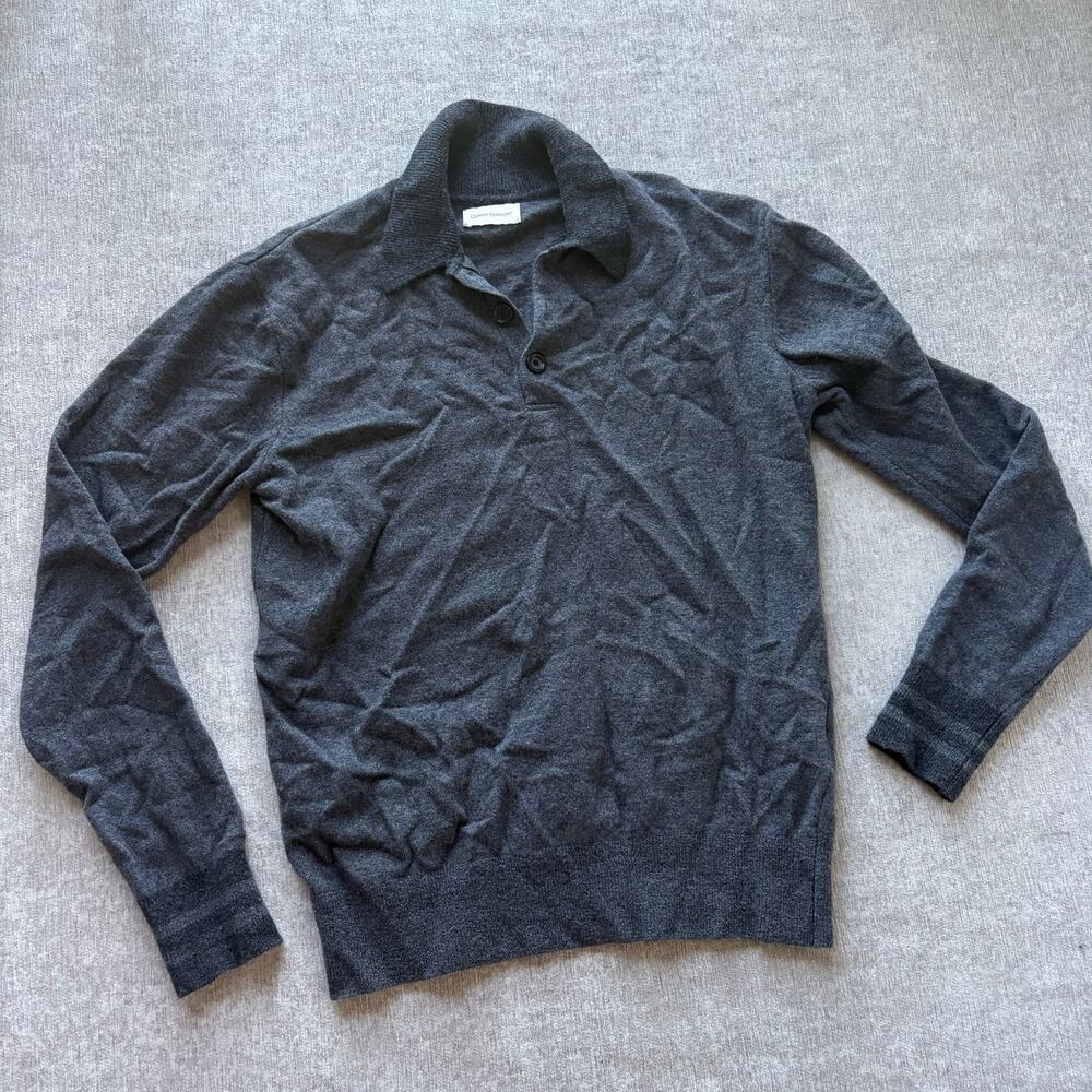 Oliver Spencer Men’s Grey Wool Sweater